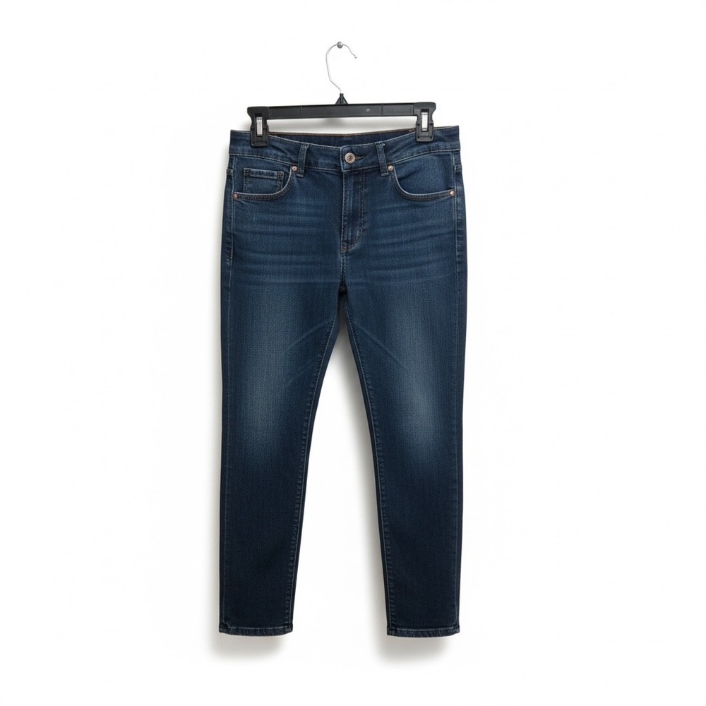 Kensie Jeans Women High Rise Slim Fit Dark Wash‎ Denim Size 10 30